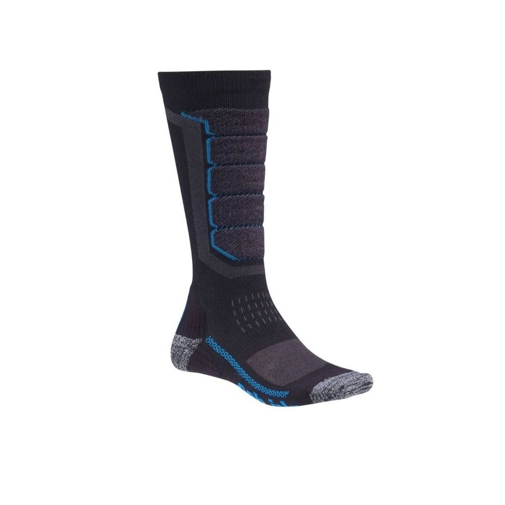 Ski-Doo Active Lightweight Snowmobile Socks Indigo Blue Blackβ M